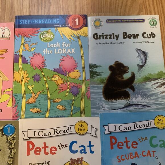 Lot of 12 Level 1 RL~Ready to-I Can Read-Step into Reading-Learn Read Books MIX - Picture 6 of 8